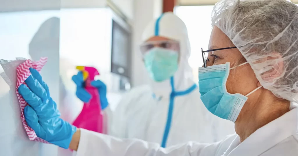 limpieza higiénica en centros médicos Asturias